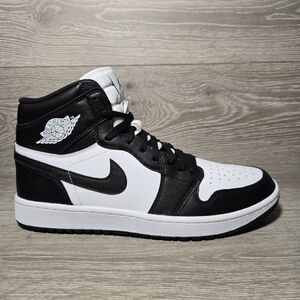 Jordan 1 High Golf Shoes Panda Colorway DQ0660-101 New No Box Size 12.5
